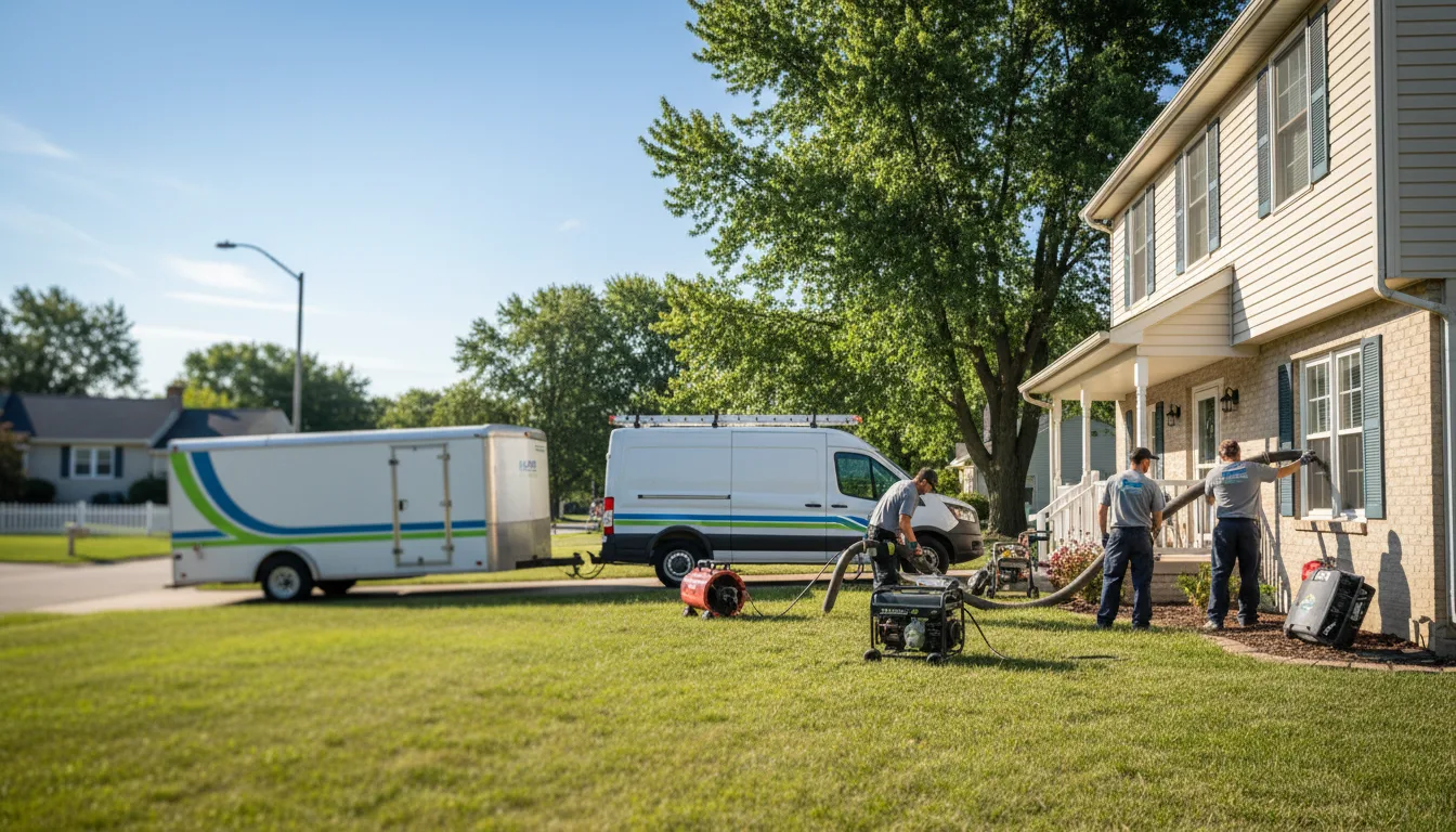 Flooded Basement Restoration And Cleanup With Repair in Eagle, NE near me